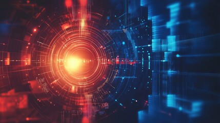 Obraz premium Smart Tech: Leading the Age of Digital Transformation