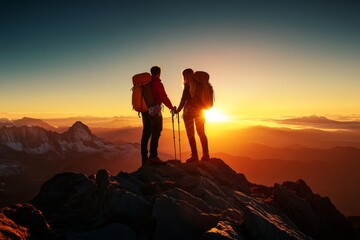 Sunrise or sunset adds a magical touch to their adventure.