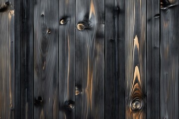 Fototapeta premium Textured Wooden Planks with Dark Stains and Natural Grain
