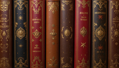 Vintage book covers
