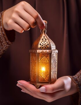 Isra Mi'raj Poster Design with Islmaic Ornamnet. Islamic Holiday
