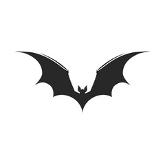 Flying Halloween bats on transparent Vector Design