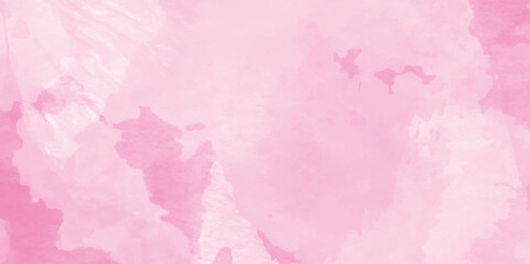 Pastel pink abstract painted watercolor aquarelle paper template design,Grunge background frame Soft pink watercolor background,pink paper texture perfect for wallpaper, cover, card and cover,