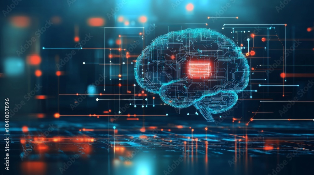Poster infographic illustrating the machine learning process.