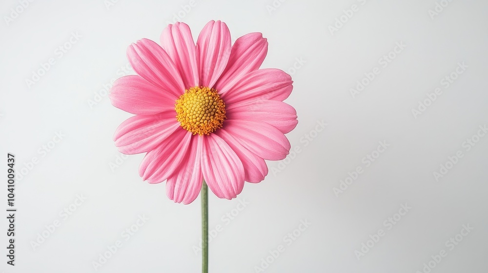 Poster minimalist object on white background featuring clean, simple lines and a crisp, modern aesthetic. h