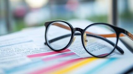 glasses and colored paper with the words Qualitative Research, Quantitative Research and Mixed Methods Research. Types of research. What are research methods