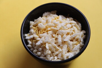 Puffed rice mixture, namkeen diet chiwda, Indian snack
