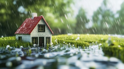 Property insurance concept