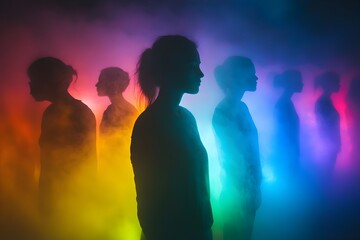 Visible Emotive Auras Glowing Halos Reflect the Soul s True Nature