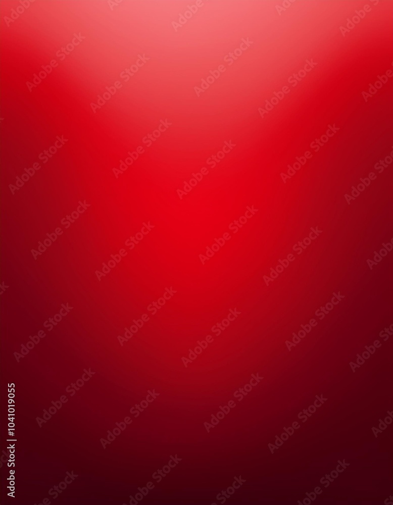 Poster dynamic red gradient background with converging curved lines, creating a futuristic tunnel effect