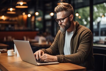 Designer utilizing laptop and graphics tablet for creative projects and digital artwork design
