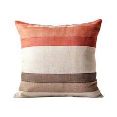 Modern Pillow. Isolated on transparent background.