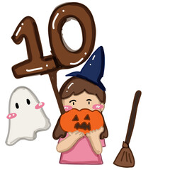 October with Halloween festival (number 10 )