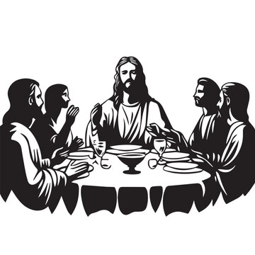 recommend clip art: group of people in a restaurant