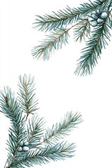 Obraz premium Pine Tree Branch