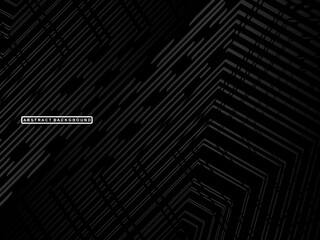 Abstract futuristic dark black background with modern design. Realistic 3d wallpaper with luxurious flowing lines. Elegant background for posters, websites, brochures, cards, banners, apps, etc.