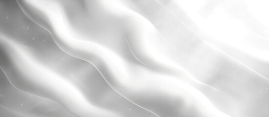 Naklejka premium White Fabric Draped Background