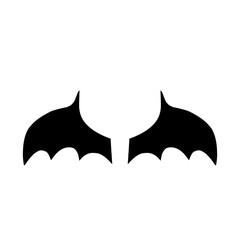 Black Bat Wings 