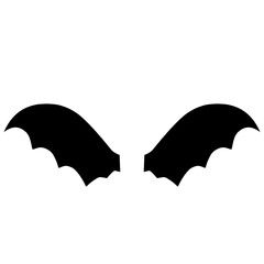 Black Bat Wings 