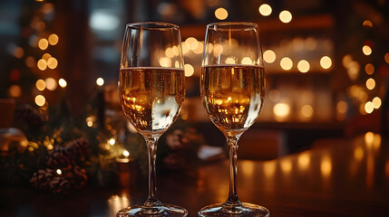 Festive Corporate Meeting with Holiday Decor