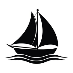 Sailing Boat Vector Illustration - Nautical Clipart & Maritime Art for Sea