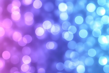 Fototapeta premium Abstract Purple and Blue Bokeh Lights Background Soft Gradient Modern Design