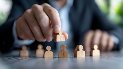 Comprehensive HR Recruitment Dashboard Displaying Leadership Hiring Metrics and Candidate Selection Process in a Sleek 3D