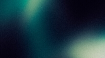 Green gray grainy background, dark wave color flow abstract noise texture poster, banner header cover backdrop design