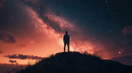 Obraz premium Virtual space observation events bringing stargazing and celestial exploration to audiences worldwide.