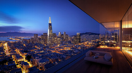 Luxury Apartment Condo Interior San Francisco