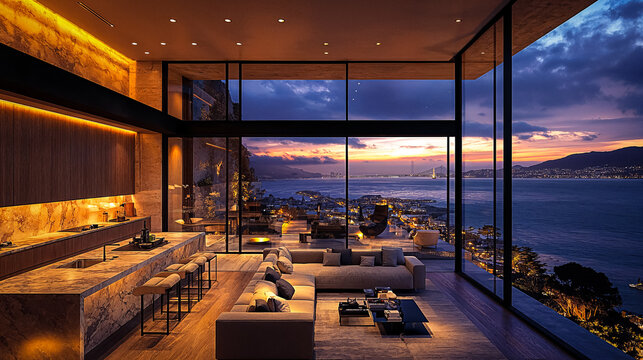 Luxury Apartment Condo Interior San Francisco