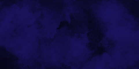 Abstract dark blue watercolor cloudiness, mist, or smog background. Dark navy blue sky with black background and blurred pattern. Vivid textured aquarelle painted art design background.	

