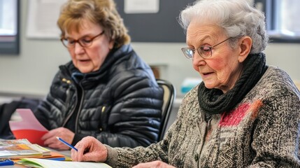 Adult education programs for retirees, offering new learning opportunities and skill development in later life.