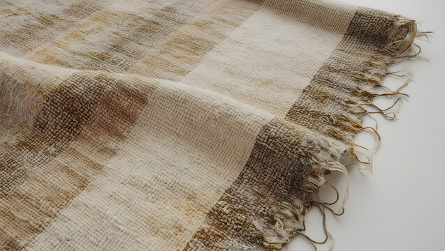 Soft and Textured Eri Silk Scarf