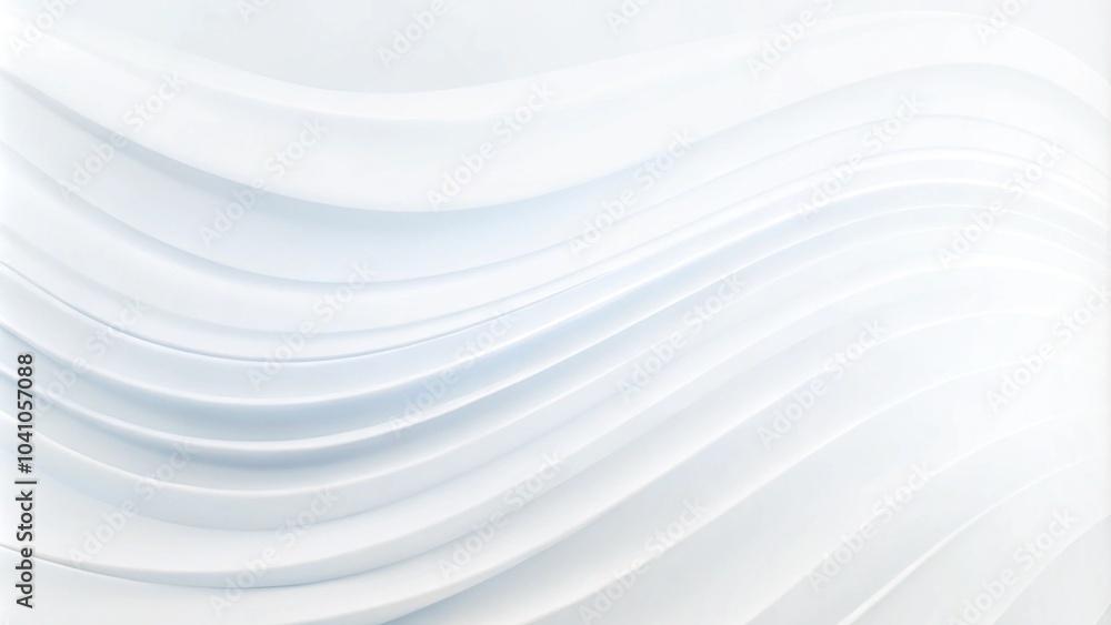 Poster white wave plaster texture light modern abstract background. white gray satin texture that is white 