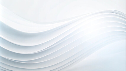 White wave plaster texture light modern abstract background. White gray satin texture that is white silver fabric silk panorama background with beautiful soft blur pattern natural.