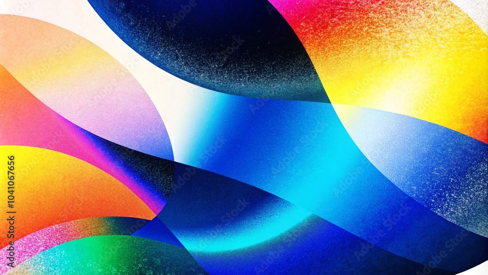 Poster colorful gradient and noise background. multicolor gradation and noise texture. colorful pattern ill