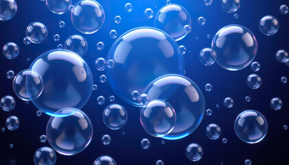 Air Filled with Floating Small Bubbles