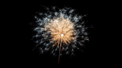 Fototapeta premium fireworks on a dark sky