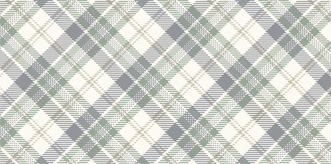 Vector checkered pattern. Tartan, textured seamless twill for flannel shirts, duvet covers, other autumn winter textile mills. Vector Format