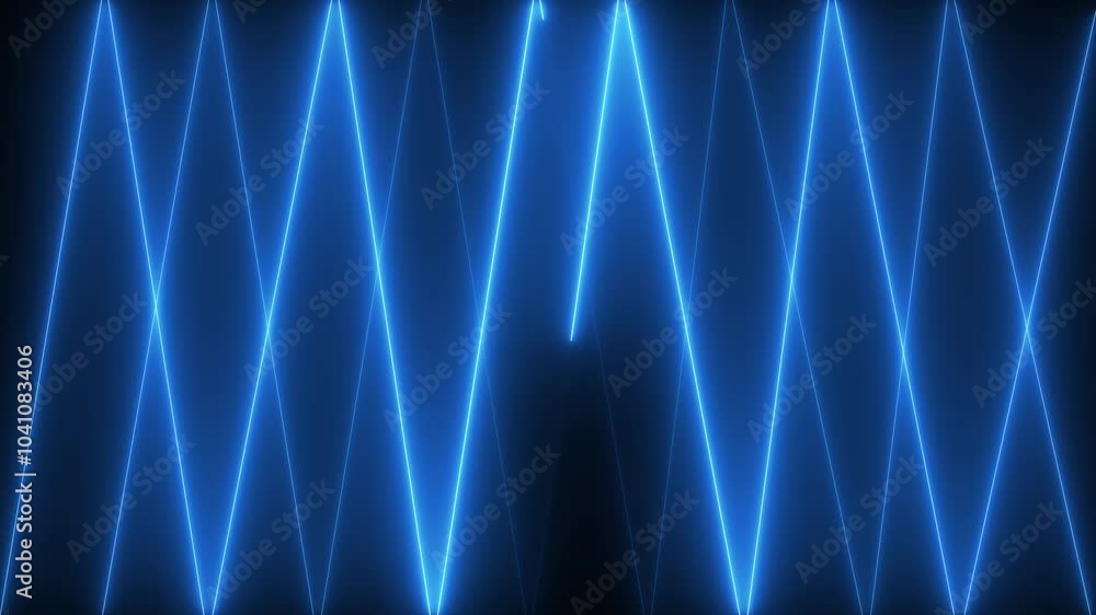 Poster creating a modern glowing lines in vibrant often with a slight glow effect illuminated and futuristi