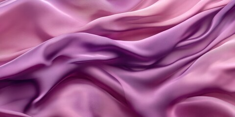 Pink Silk Fabric Close-Up