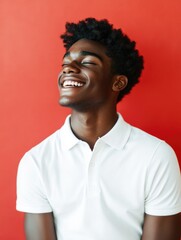 Obraz premium Young man with smile