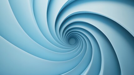 A captivating swirl of soft blue tones, creating a dynamic and modern abstract design perfect for backgrounds and artistic projects.