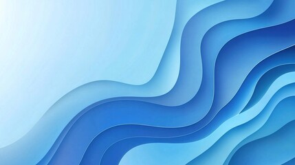 Soft Blue Wave Patterns for Creative Projects