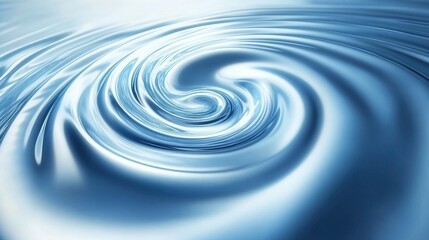 Serene Swirling Water Abstract Background