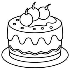 cake with cherry