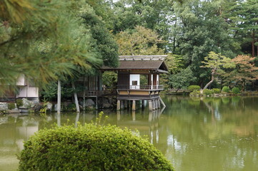 Obraz premium 兼六園 内橋亭