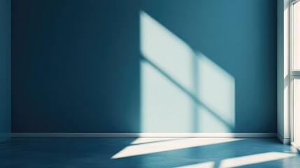 Blue Room with Window