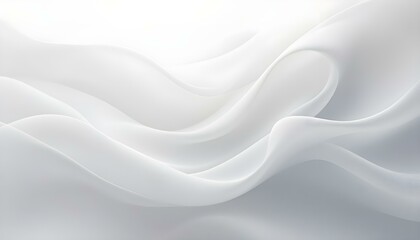 Abstract white and light gray wave modern soft luxury texture with smooth and clean background. Luxury white cloth background abstract with soft waves. White fabric smooth texture background.